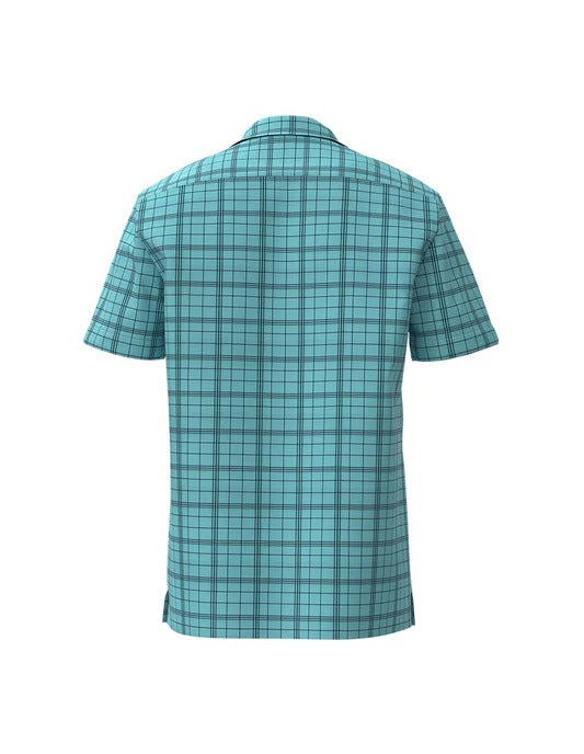 Button-Down Checked Shirt
