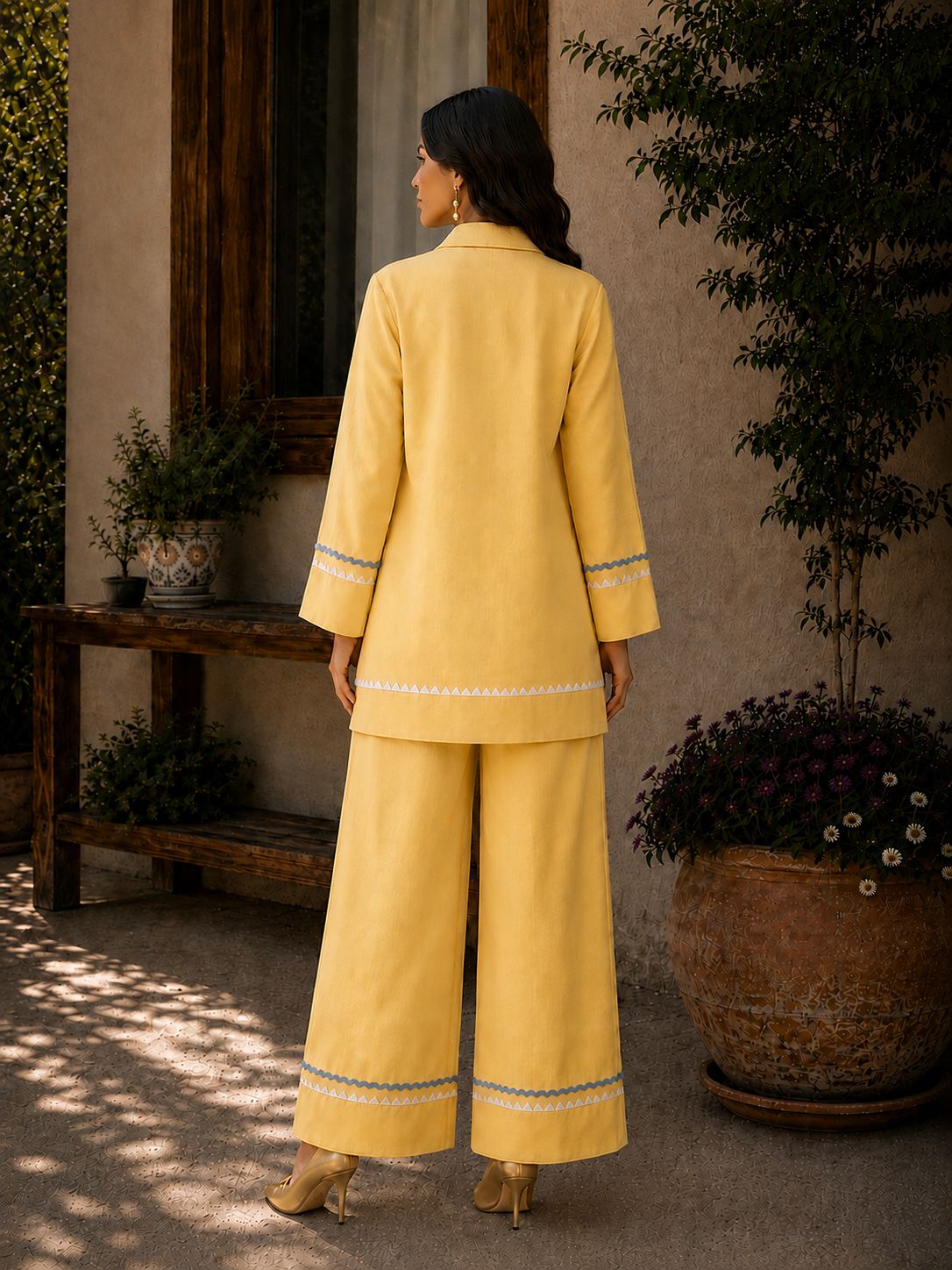 Buttercup Muse (Stitched)
