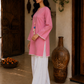 Pink lily (Stitched)